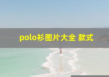 polo衫图片大全 款式